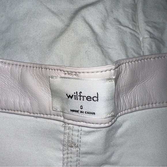 Wilfred NWT The Melina Cropped Pant Vin Gris Size 0 Women's - Picture 2 of 12